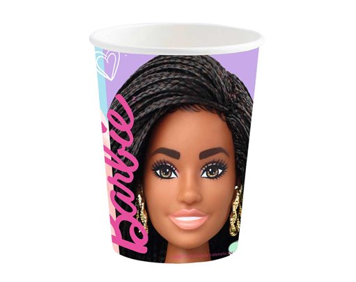 8PK 237ml BARBIE SWEET LIFE CUPS