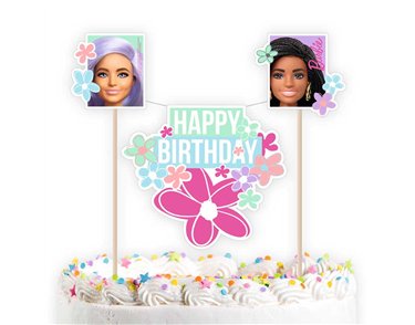 BARBIE SWEET LIFE CAKE BUNTING