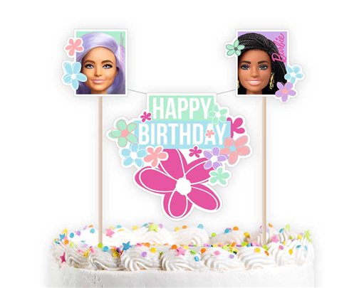 BARBIE SWEET LIFE CAKE BUNTING