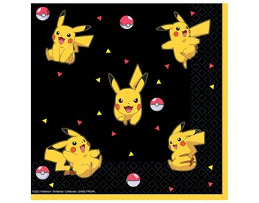 16PK POKEMON PAPER NAPKINS
