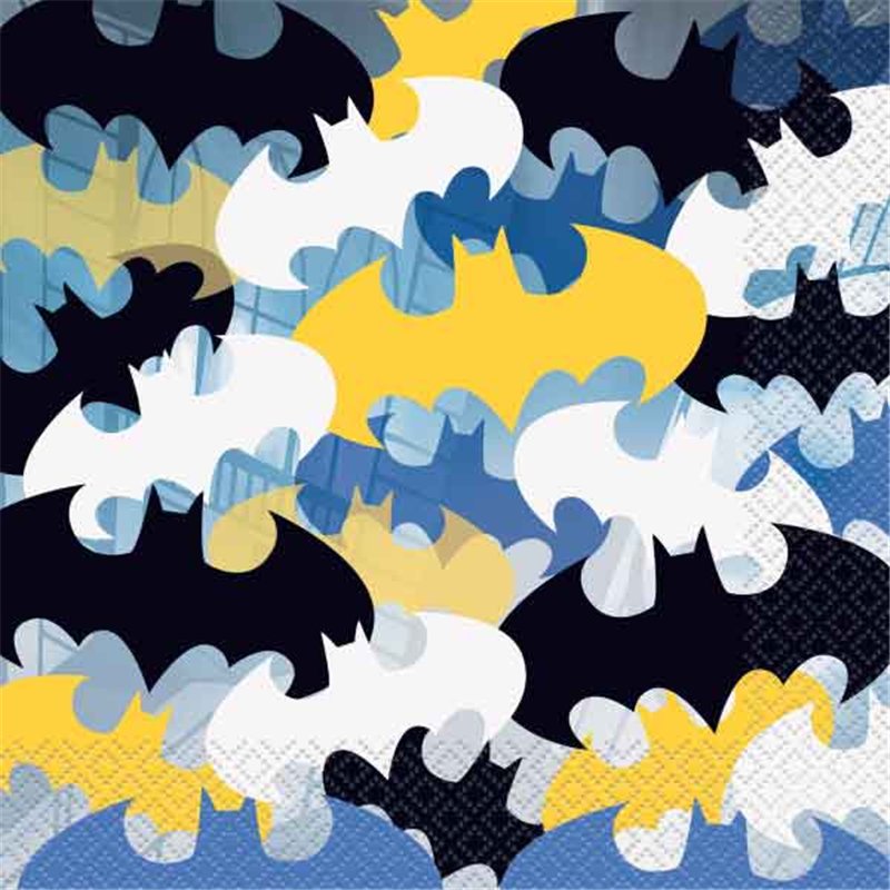 16PK BATMAN NAPKINS