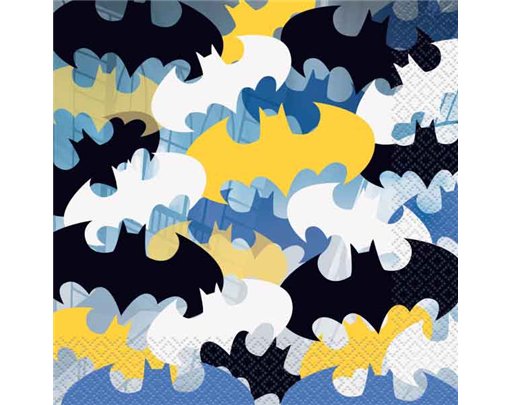 16PK BATMAN NAPKINS