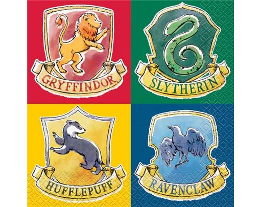 16PK HARRY POTTER NAPKINS