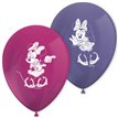 8PK MINNIE JUNIOR PRINTED LATEX BALLOONS