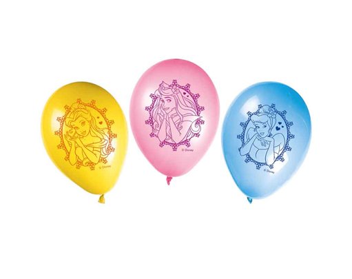 8PK PRINCESS LIVE YOUR STORY BALLOONS