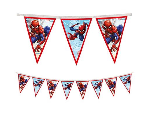SPIDERMAN CRIME FIGHTER REUSABLE FLAG BANNER