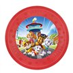 21CM PAW PATROL RESCUE HEROES REUSABLE PARTY PLATE