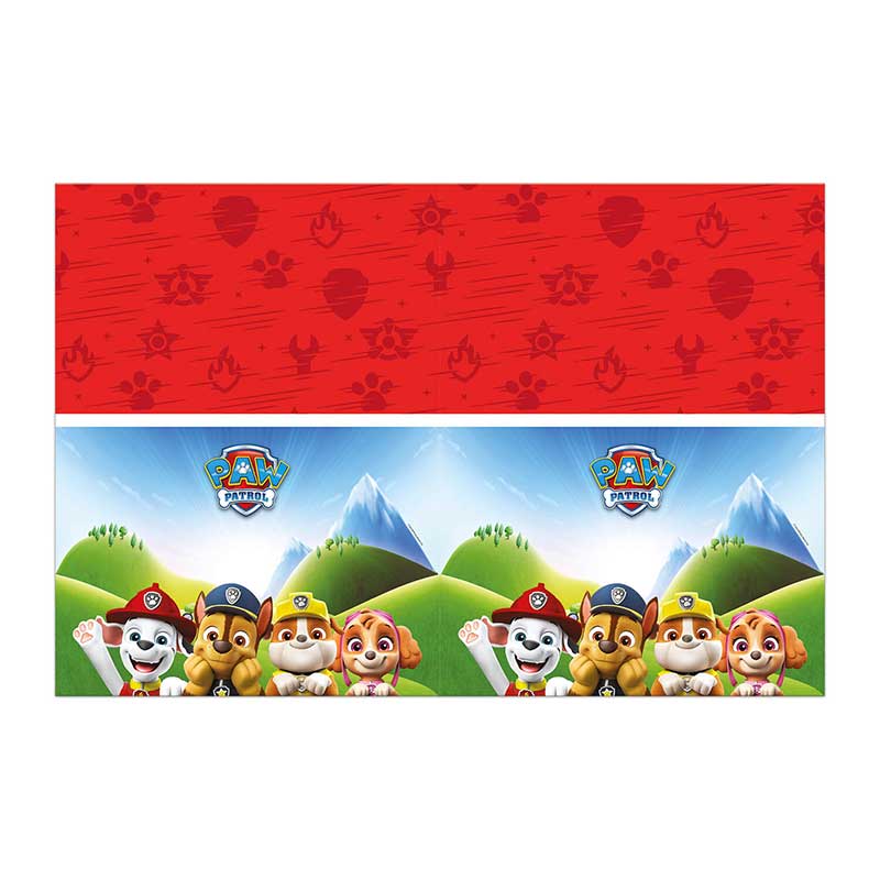 PAW PATROL RESCUE HEROES PLASTIC TABLECOVER