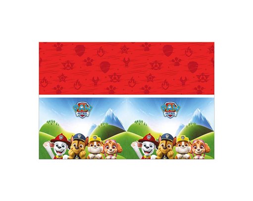 PAW PATROL RESCUE HEROES PLASTIC TABLECOVER
