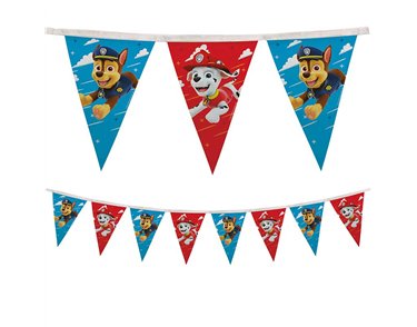 PAW PATROL RESCUE HEROES REUSABLE FLAG BANNER