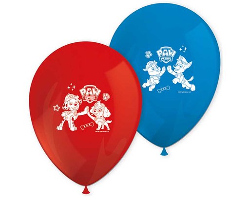 8PK PAW PATROL RESCUE HEROES BALLOONS