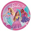 8PK 23cm BARBIE FANTASY PAPER PLATES