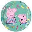 8PK 20cm PEPPA PIG MESSY PLAY PAPER PLATES