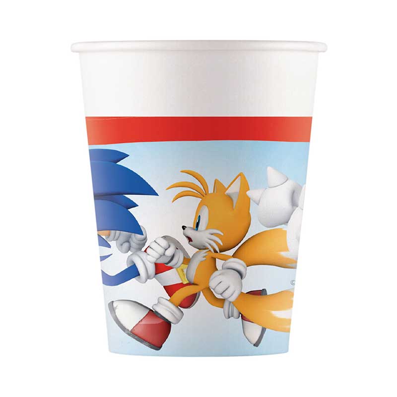8PK 200ml SONIC PAPER CUPS