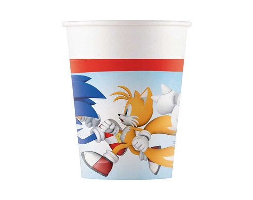 8PK 200ml SONIC PAPER CUPS