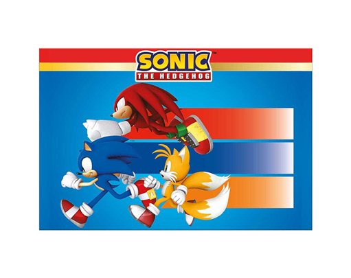 SONIC PLASTIC TABLECOVER