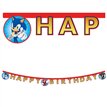 SONIC "HAPPY BIRTHDAY" BANNER