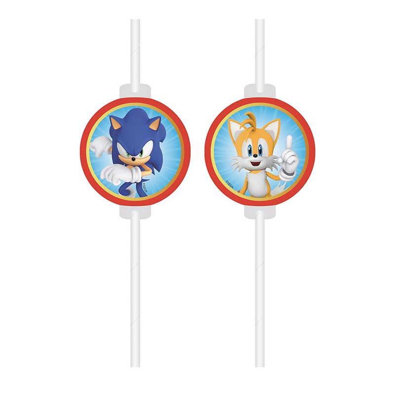 4PK SONIC PAPER DRINKING STRAWS