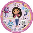 8PK 23cm GABBY'S DOLLHOUSE PAPER PLATES