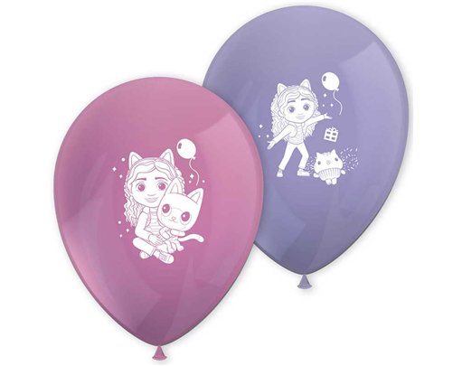 8PK GABBY'S DOLLHOUSE BALLOONS