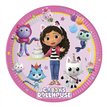 8PK 20cm GABBY'S DOLLHOUSE PAPER PLATES
