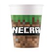 8PK 200ml  MINECRAFT PAPER CUPS