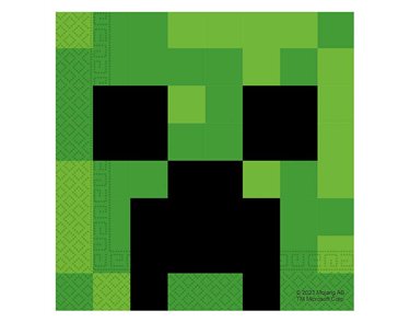 20PK MINECRAFT NAPKINS