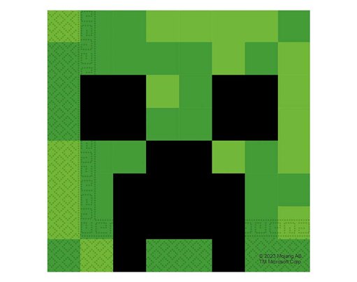 20PK MINECRAFT NAPKINS