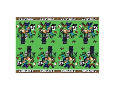 MINECRAFT PLASTIC TABLECOVER