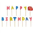 DISNEY CARS "HAPPY BIRTHDAY" TOOTHPICK CANDLES