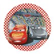 8PK 20cm DISNEY CARS PAPER PLATES
