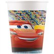 8PK 200ml DISNEY CARS PAPER CUPS