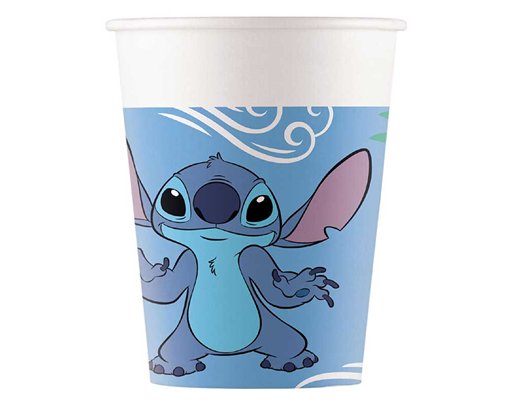 8PK 200ml STITCH PAPER CUPS
