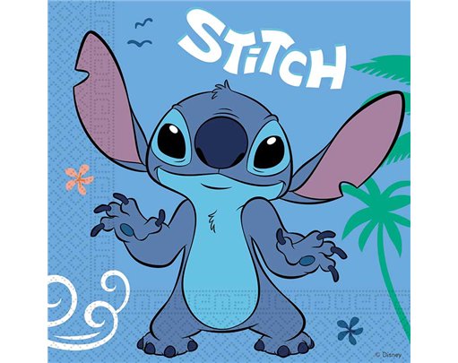 20PK STITCH PAPER NAPKINS 2PLY