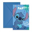 6PK STITCH INVITATIONS