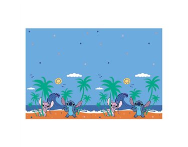 STITCH PLASTIC TABLECOVER 120x180cm