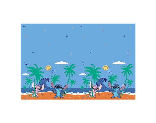 STITCH PLASTIC TABLECOVER 120x180cm