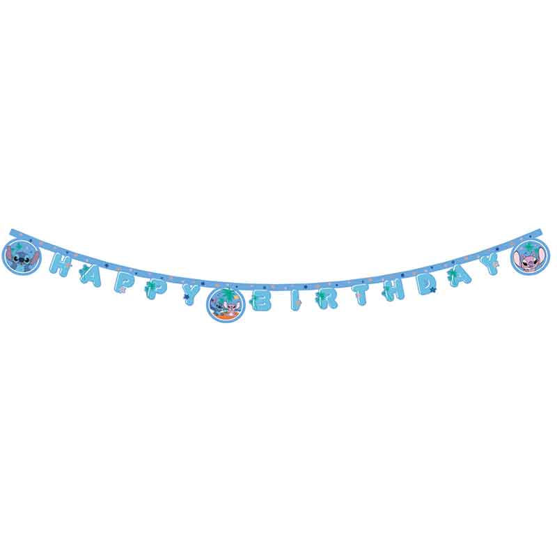 STITCH PAPER HAPPY BIRTHDAY BANNER