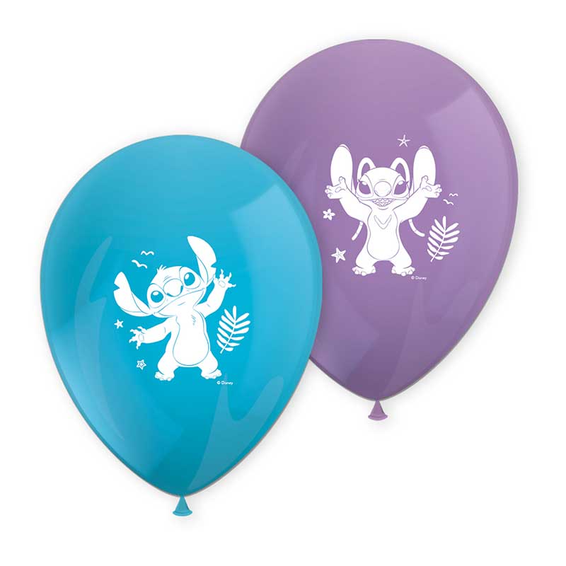 8PK STITCH PRINTED BALLOONS