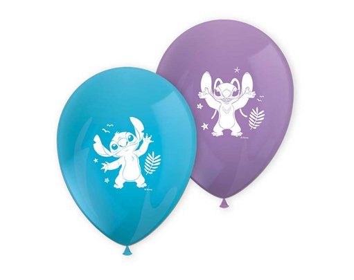 8PK STITCH PRINTED BALLOONS