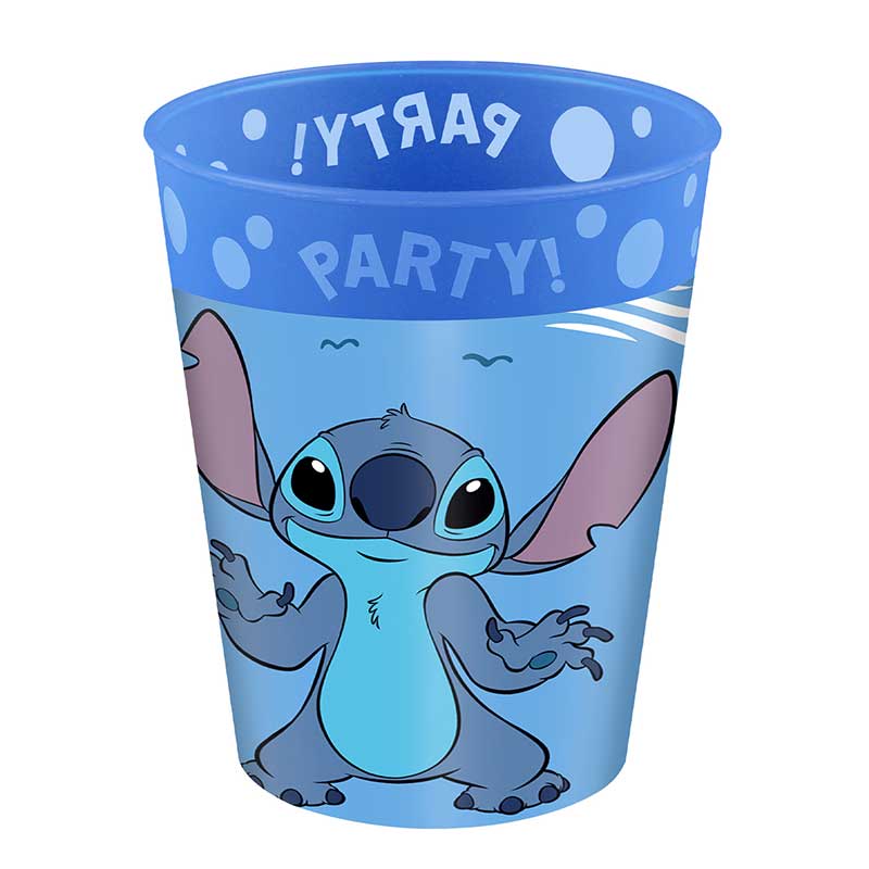 4PK 250ml STITCH REUSABLE CUP