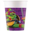 8PK 200ml TEENAGE MUTANT NINJA TURTLES PAPER CUPS