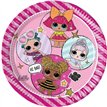 8PK 23cm LOL GLITTERATI PAPER PLATES