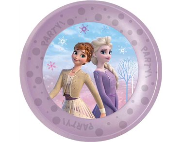 4PK 21cm FROZEN II WIND SPIRIT REUSABLE PLATES