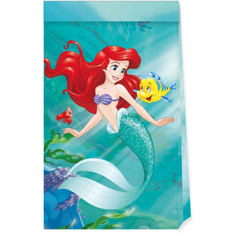 4PK ARIEL CURIOUS PARTY BAGS