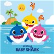 20PK BABY SHARK NAPKINS