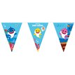 BABY SHARK PAPER TRIANGLE FLAG BANNER