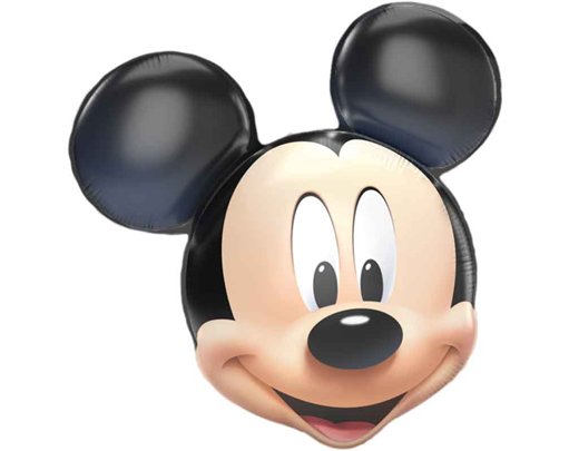MICKEY MOUSE HEAD SHAPED FOIL BALLOON