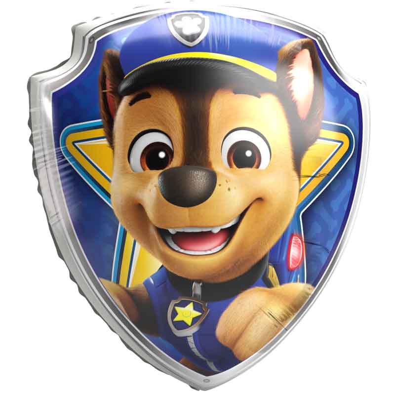 CHASE PAW PATROL SHAPED FOIL BALLOON