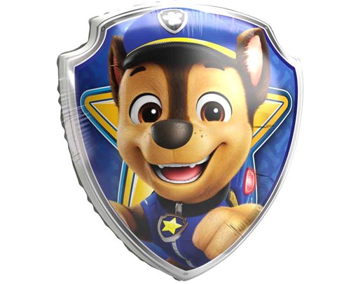 CHASE PAW PATROL SHAPED FOIL BALLOON